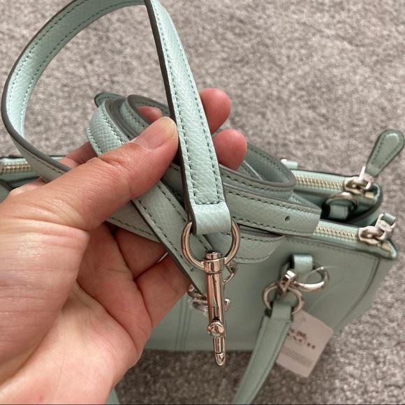 Coach christ satchel bag chrst crossbody NWT - Picture 7 of 8